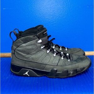 Size 15- Men’s Nike Air Jordan 9 Retro Anthracite 2015